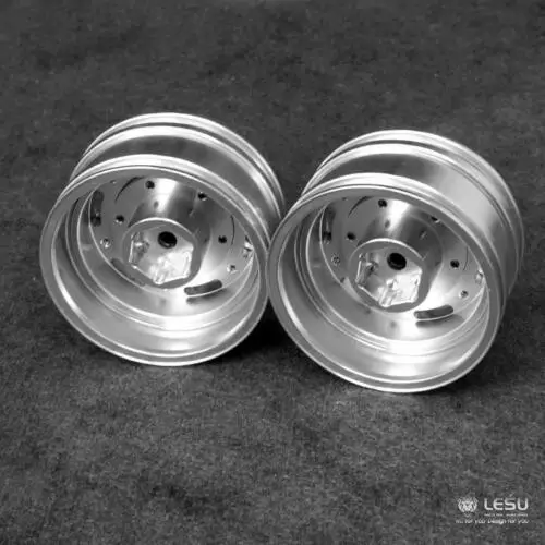 

LESU Front Wheel Hub B Metal Part for 1/14 RC DIY Tamiyaya Toucan RC Hobby Tractor Truck Trailer Model Wide Type TH13090