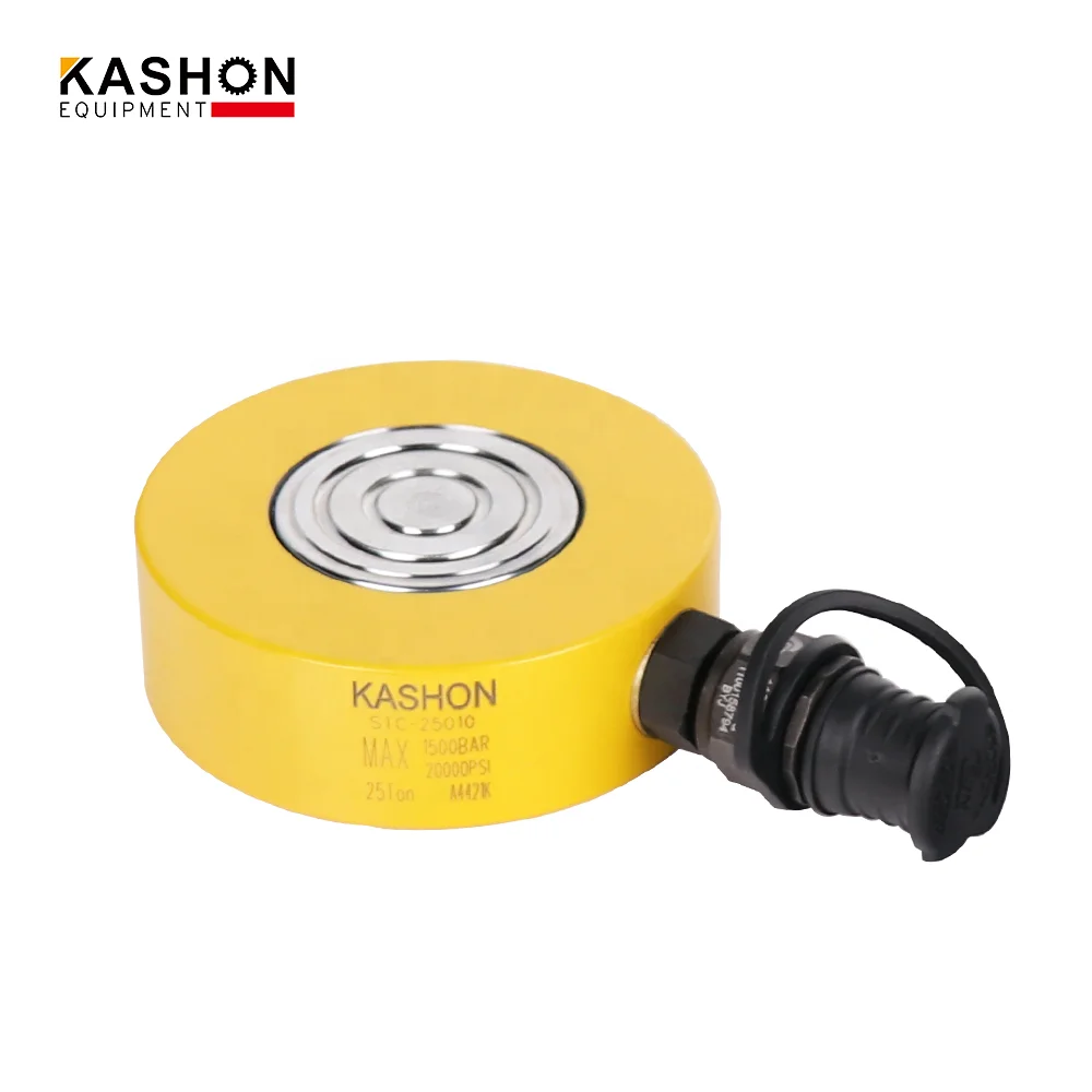 แม่แรงไฮดรอลิกขนาดเล็กพิเศษ ความดันสูงพิเศษ 150MPa รับน้ำหนัก 5-200 ตัน