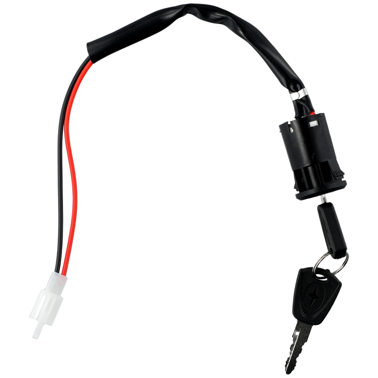 Ignition Switch Lock Key Set Two Positions For Electric Scooter Tricycle 2 Wires Ignition Keys Start Switch Lock Key