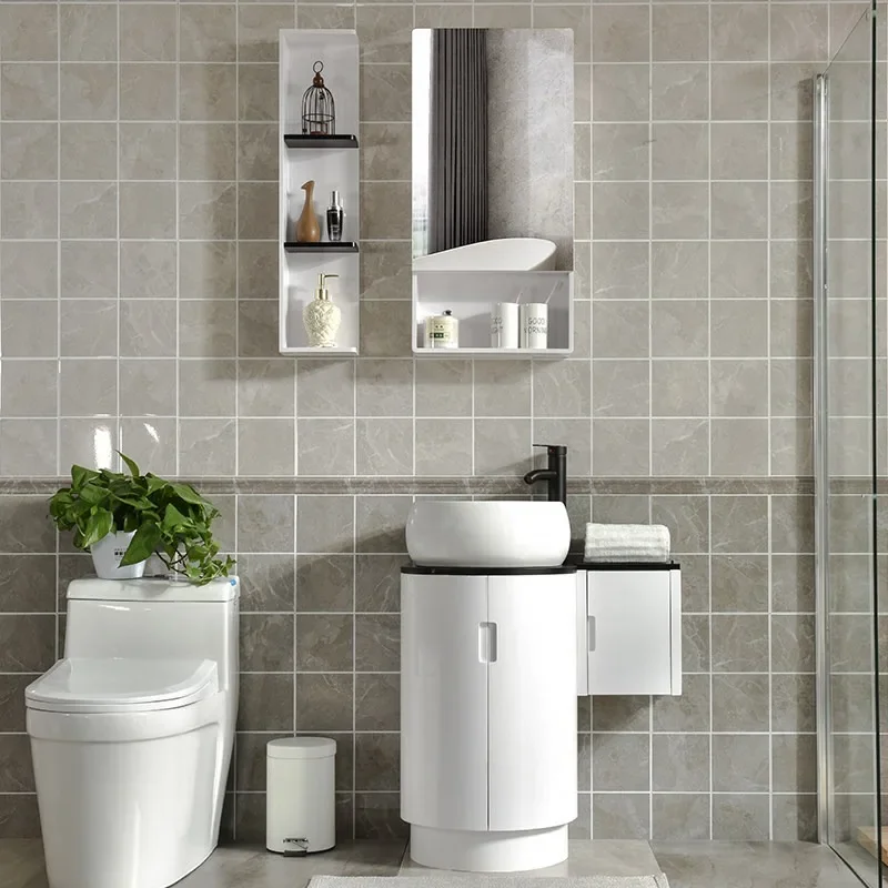 

Multifunction Fancy Design Bathroom Cabinets Corner Rustic European Unique Cabinets Minimalist Luxury Storage Home Furniture