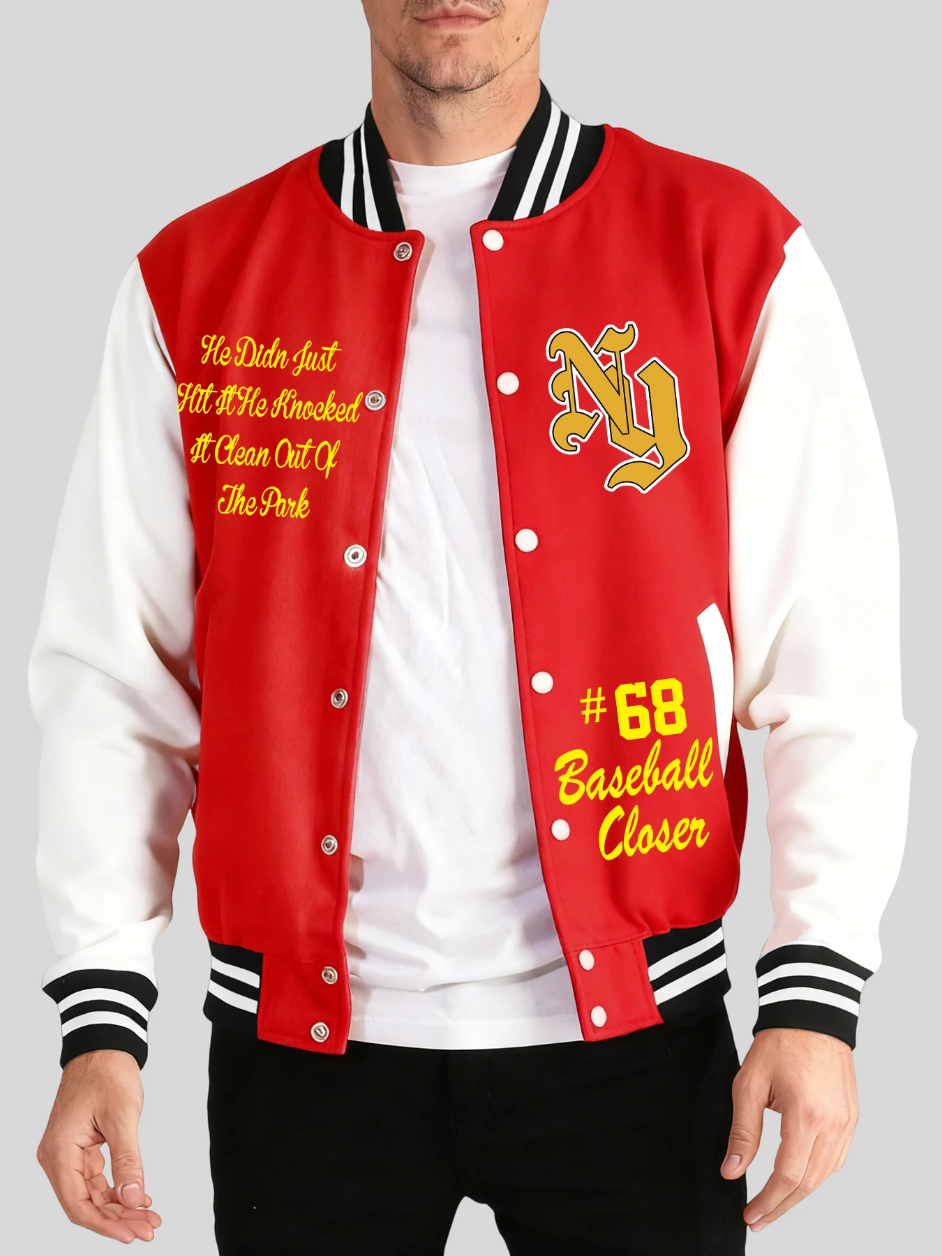 

Нью-Йоркская бейсбольная куртка унисекс с принтом, осенне-зимняя спортивная одежда, удобная повседневная американская форма, базовые топы большого размера, мужские топы