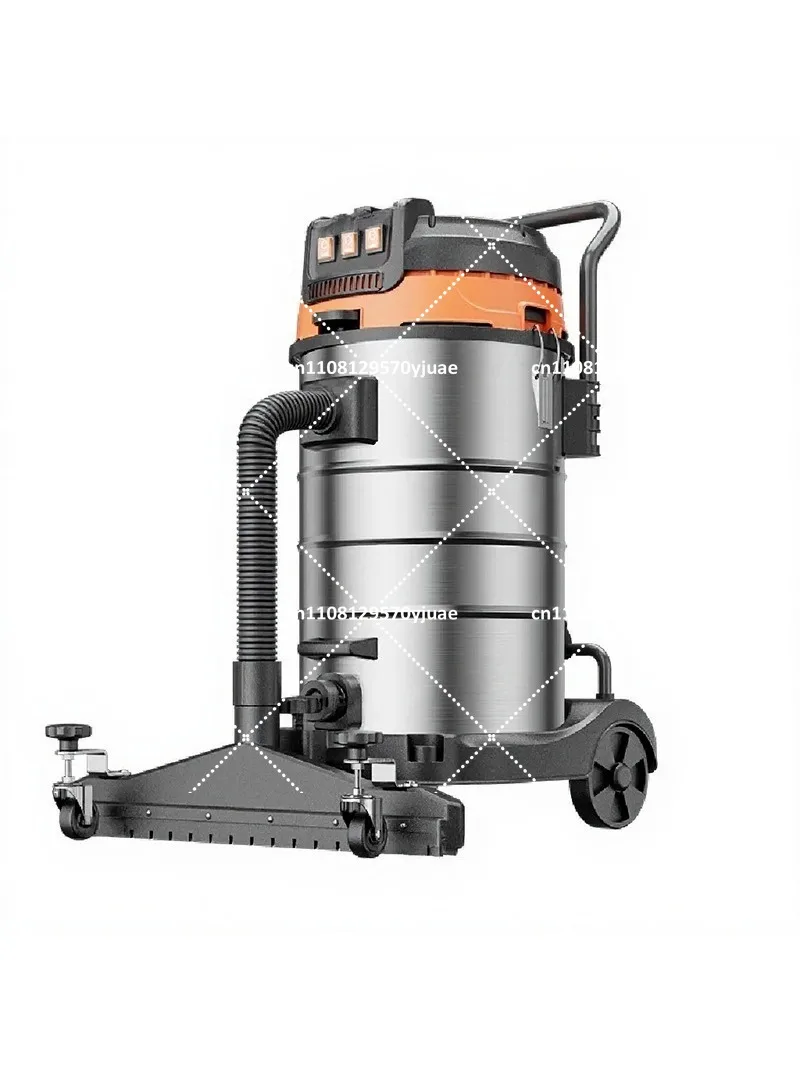 Commercial High Power Wet Dry Vacuum Cleaner, Large Suction Strong Water Absorption for Home Office