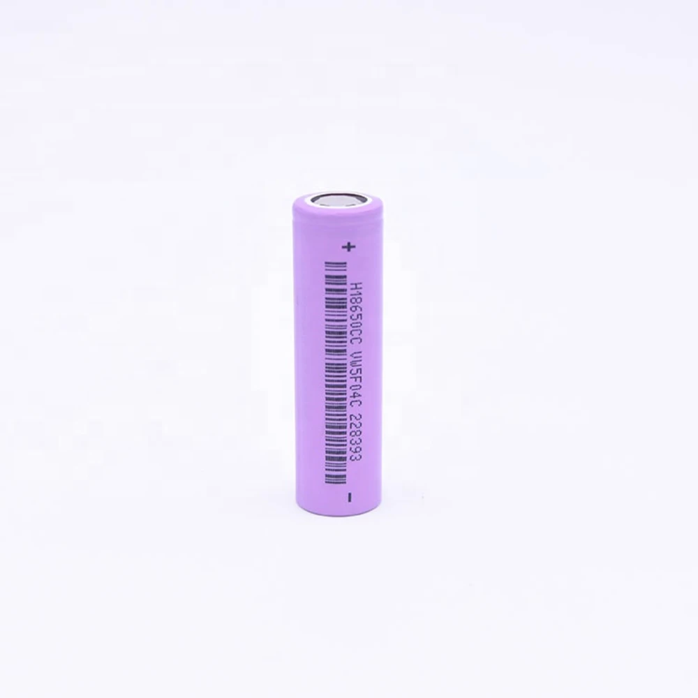 Factory direct high capacity type cylindrical rechargeable cell 18650 3.6v 2600mah lithium battery