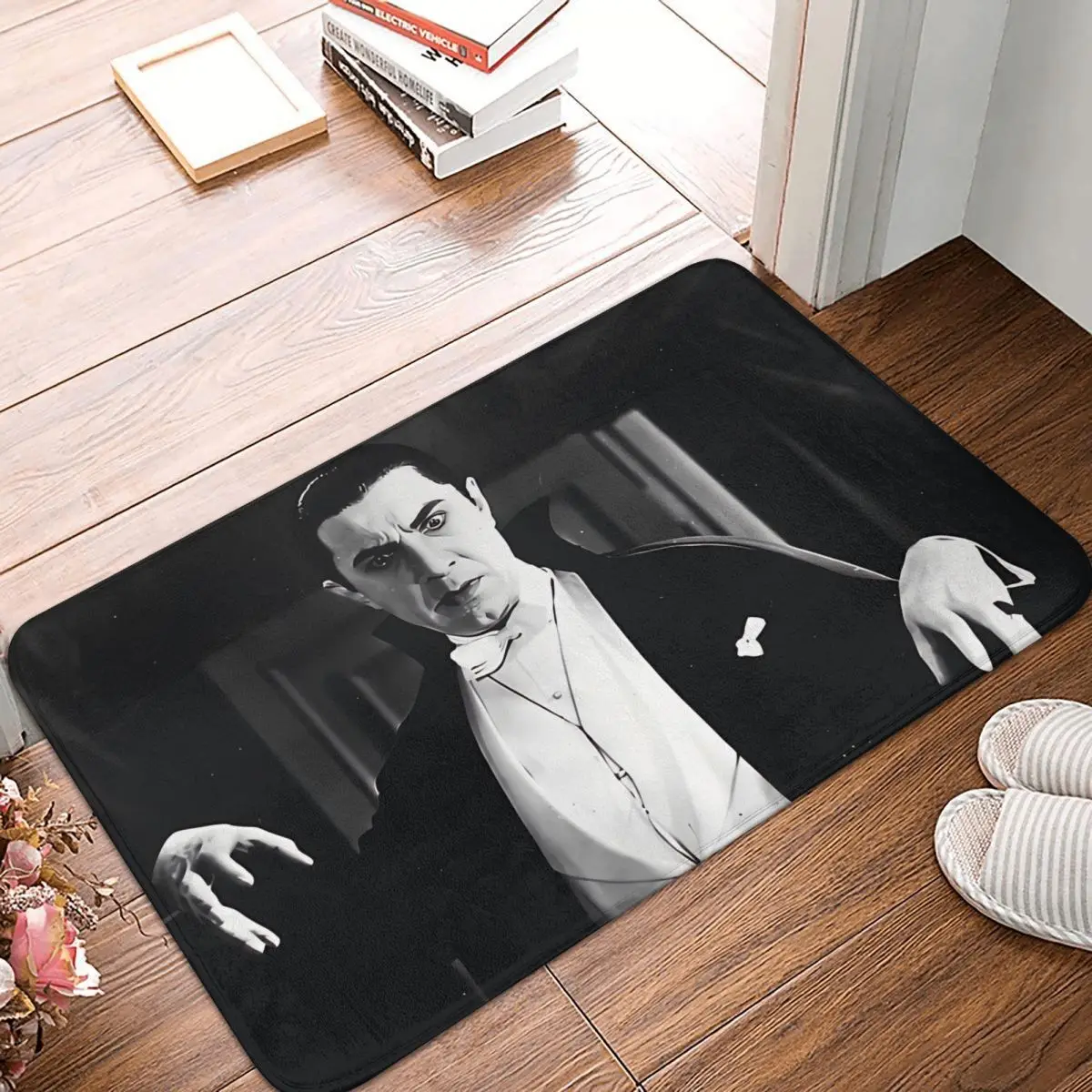 Dracula Vampire Movies Anti-Slip Doormat Kitchen Mat Classic Hallway Carpet Entrance Door Rug Indoor Decorative