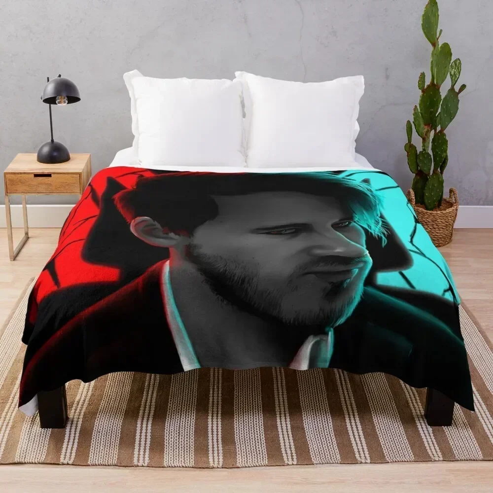 DAMIEN Throw Blanket Fade Resistant Durable Throw Blanket
