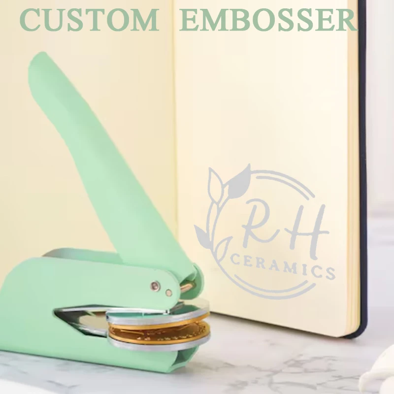 Benutzerdefinierte Embosser Stempel LOGO DIY personalisierte Buch Embosser Siegel für Brief Kopf Hochzeit Umschlag Abschluss Weihnachtsdekoration