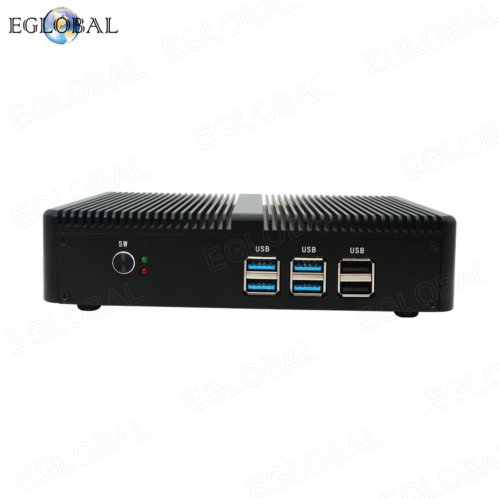 EGLOBAL 가장 저렴한 인텔 코어 i5 7267U 미니 PC, 32G DDR4 RAM 2TB SSD, 윈도우 10 팬리스 데스크탑 컴퓨터, HDMI1.4 VGA RJ45 LAN PC