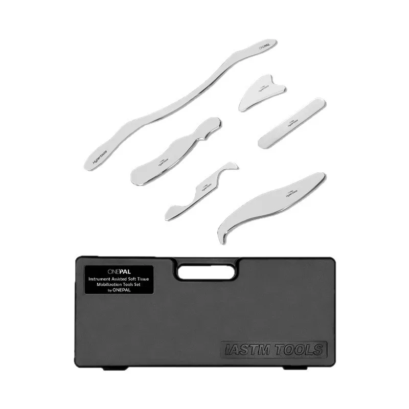 Stainless Steel Fascia Knife Set Myofascial Release Muscle Soft Tissue Relaxation Massager Tool