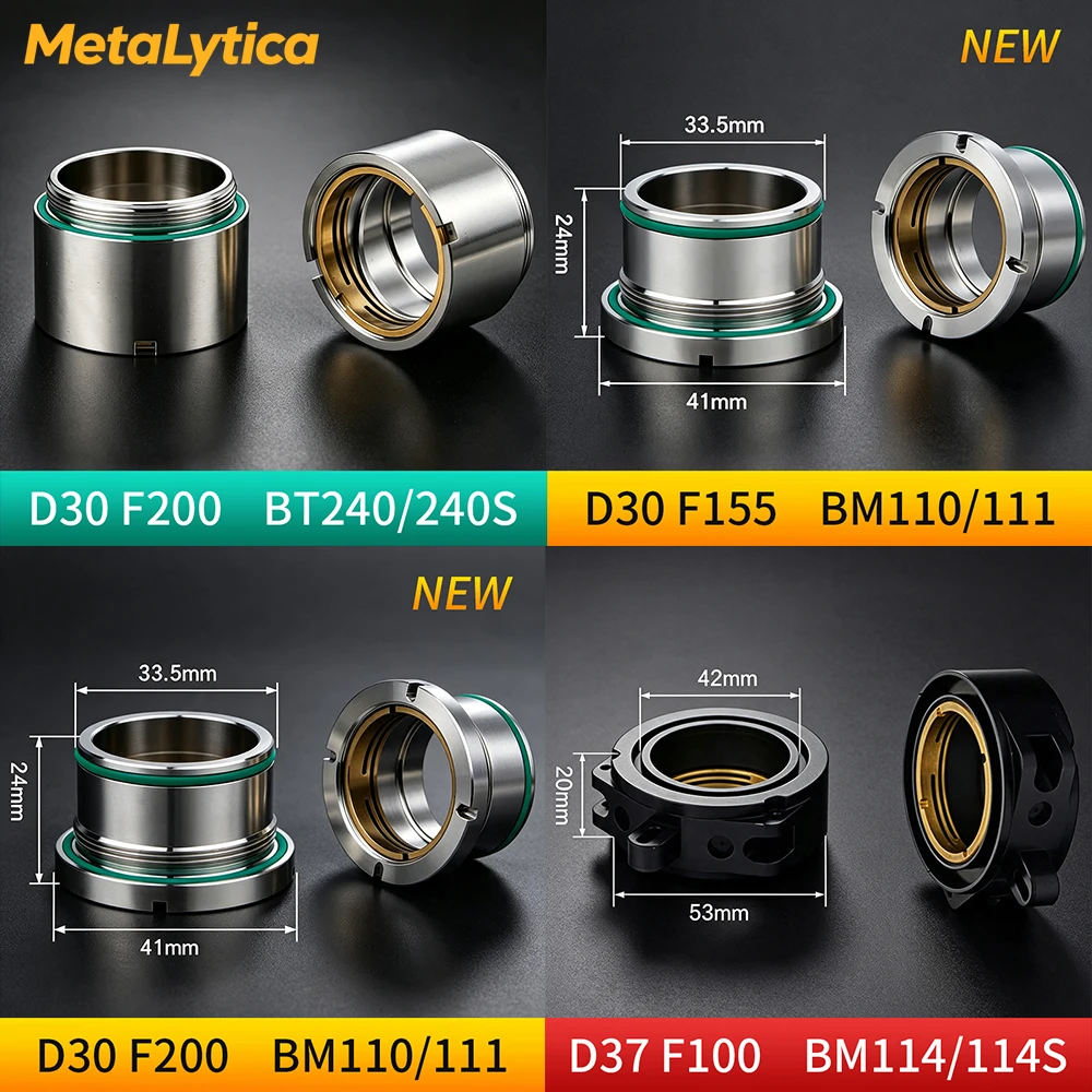 Raytools Collimating & Focusing Lens With Holder D30 D37 F125 F150 F200 Replacement Parts For BT240 BM110 BM111 Laser Head