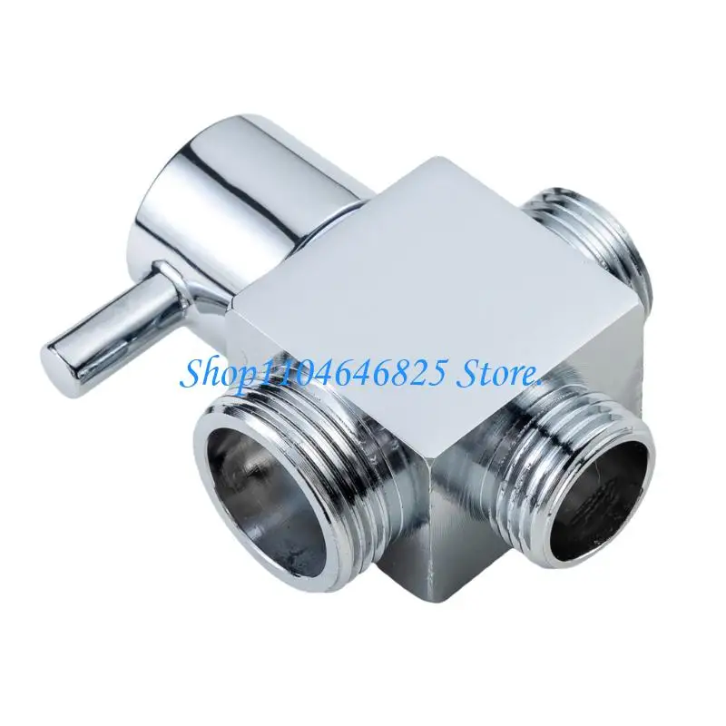 Corrosion Resistant Diverter Valves Brass Shower Switchers Simple Installation
