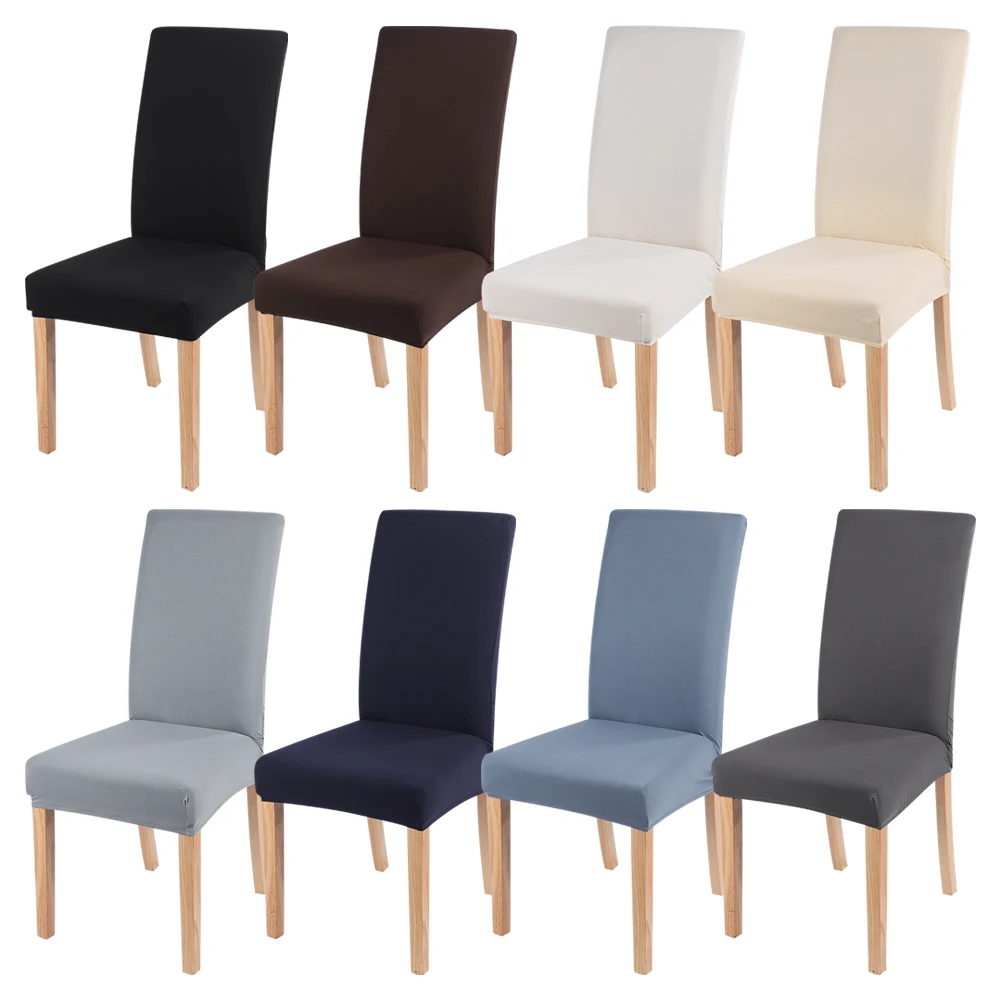 Affordable and Stretchable Decorative Chair Covers - Elastic and Protective Slipcovers for Dining and Living Room Chairs - Perfe