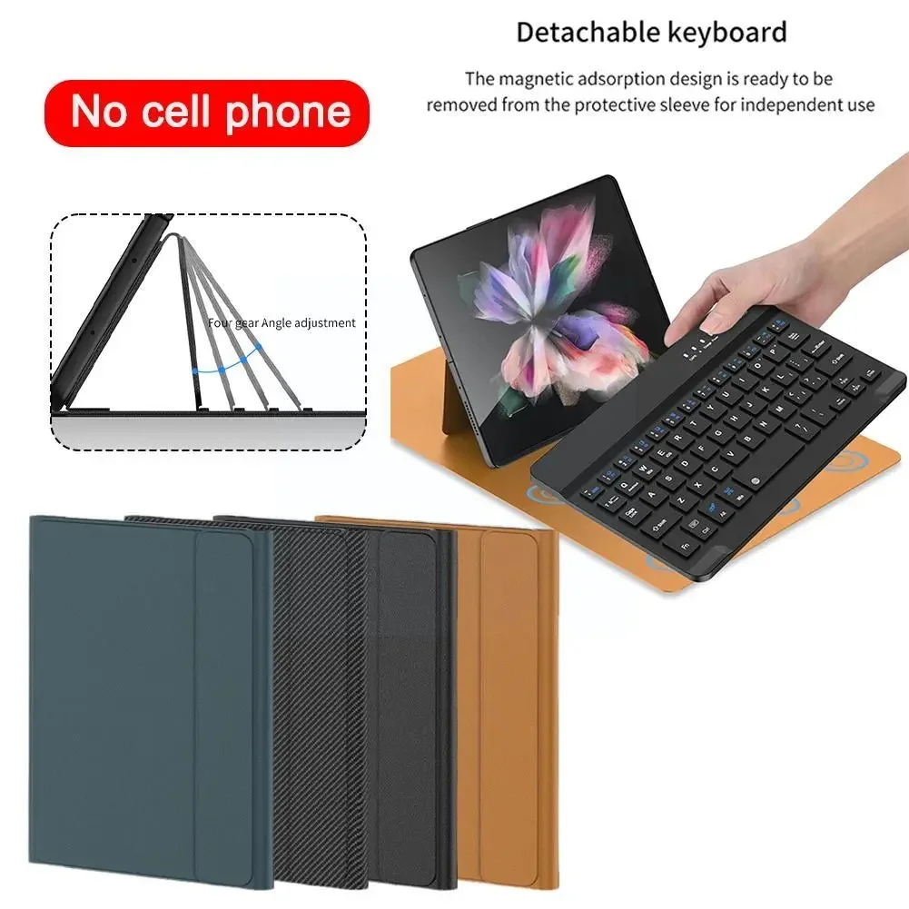 

Keyboard Case Mouse for Samsung Galaxy Z Fold 5 5G Z Fold 4 3 for Z Fold 3 Z Fold 4 5G Z Fold 2 Z Fold 1 Keyboard Stand Cover