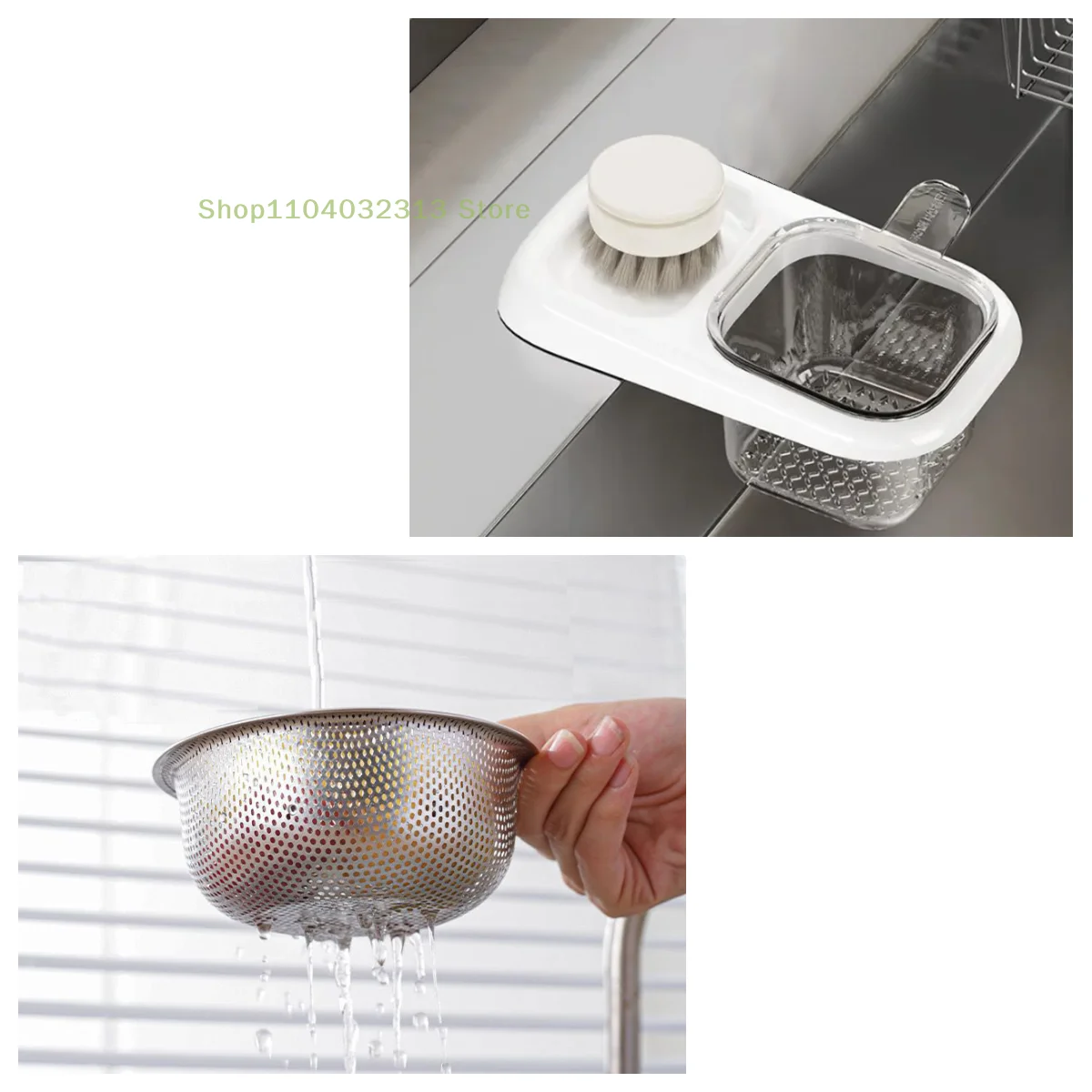 1PC New Simple Style Kitchen Sink Drain Basket Sink Separation Leftovers Tea Residue Filter Basket Drain Rack Kitchen Tools