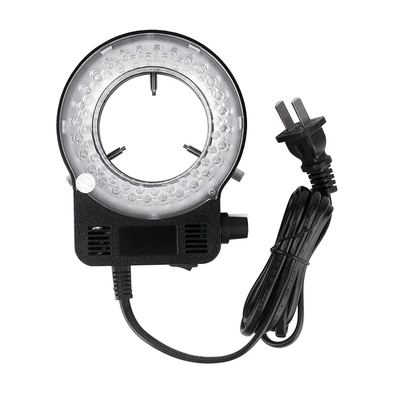 0-100% Adjustable Microscope LED Light Microscope Illuminator High Brightness Lamp For Industrial Microscope Camera Light Source