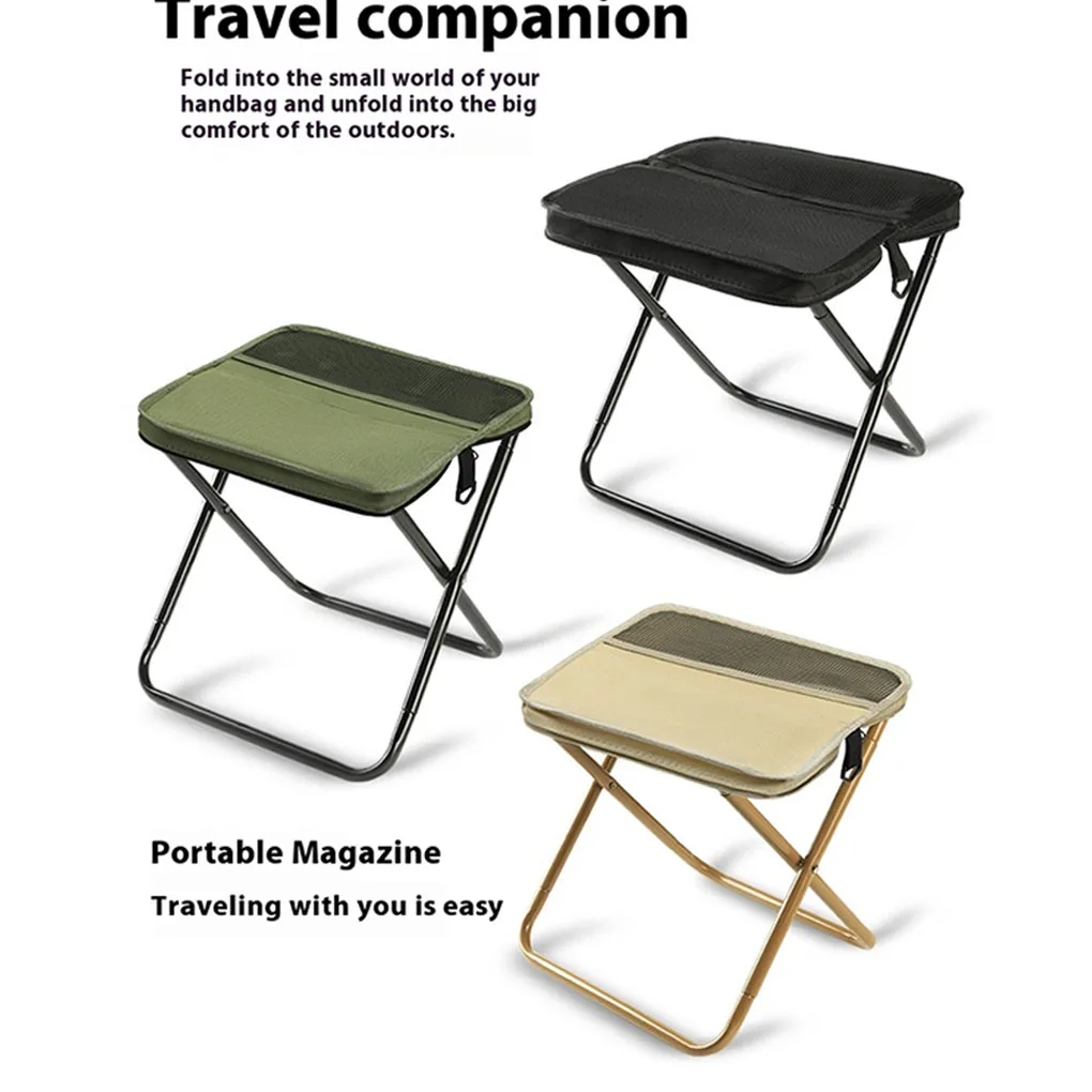 

Большой портативный складной стул, многофункциональный складной стул, дорожный стул, ультра легкий стул для рыбалки для кемпинга, рыбалки