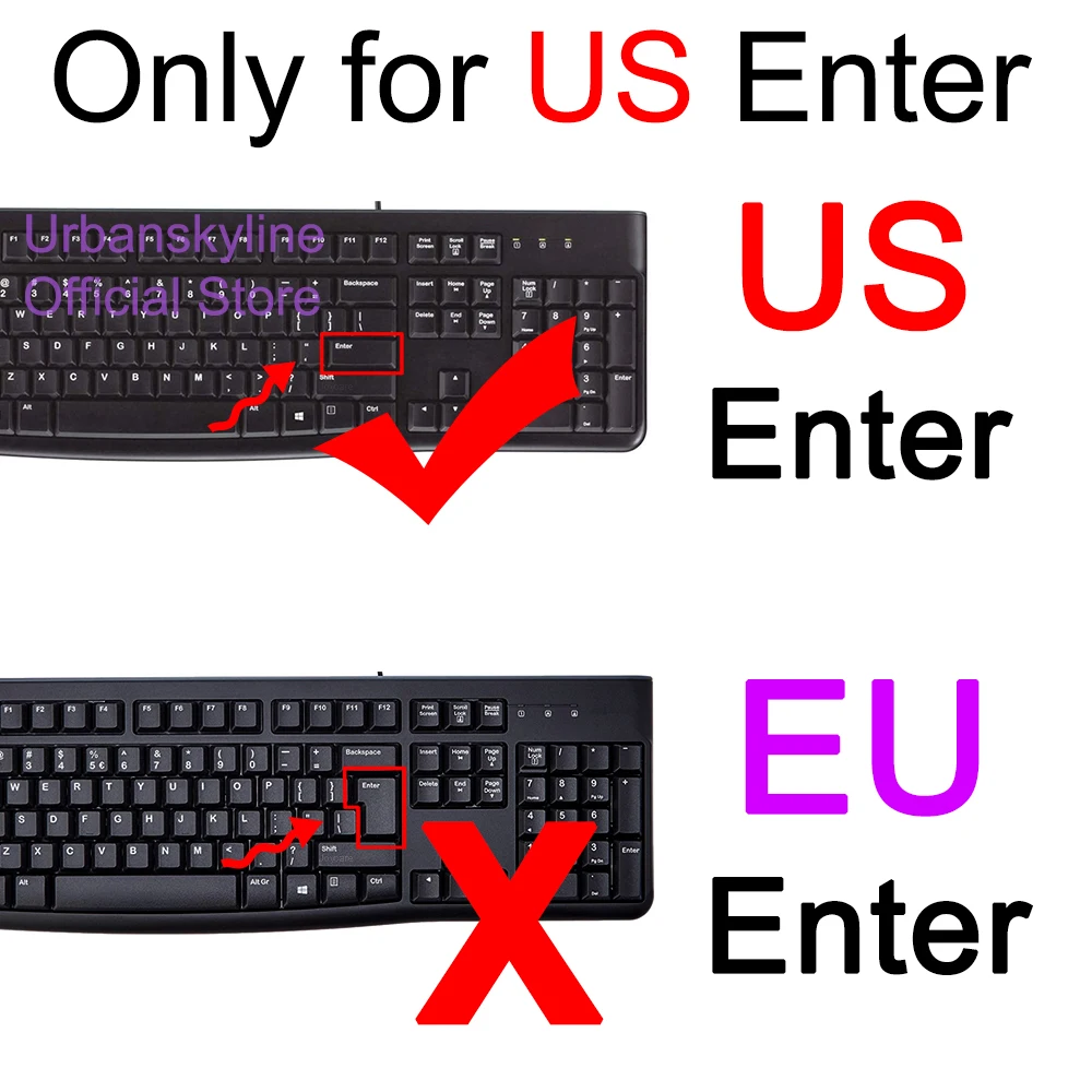 K120 MK120 Keyboard Cover for Logitech K120 MK120 Transparent Clear Black Pink Silicone Protector Skin Case Film Slim