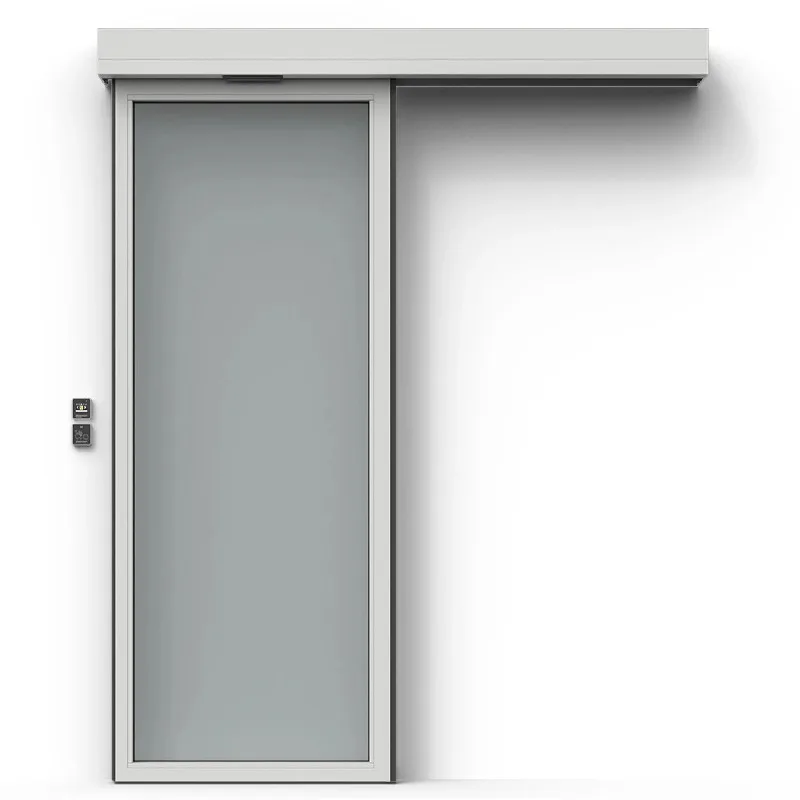 Durable and high-quality automatic single-leaf sliding glass door system: energy-efficient and silent operation