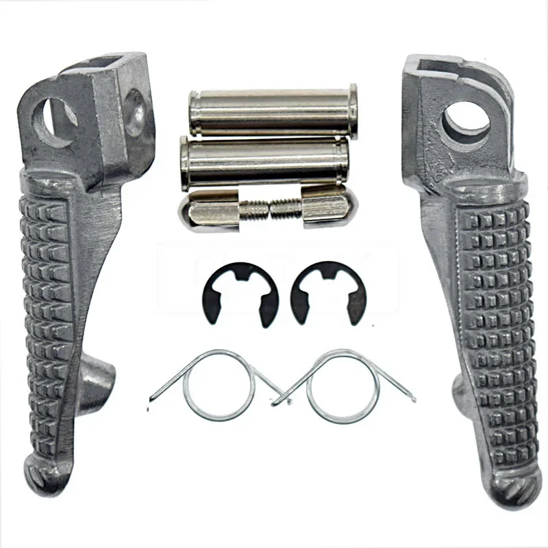 Motorcycle ZX9R GTR1400 Front Footrests Foot pegs For Kawasaki NINJA ZX6R ZX636 ZX10R ZX12R 250R EX250 ER6N ER6F ER6 650R EX650