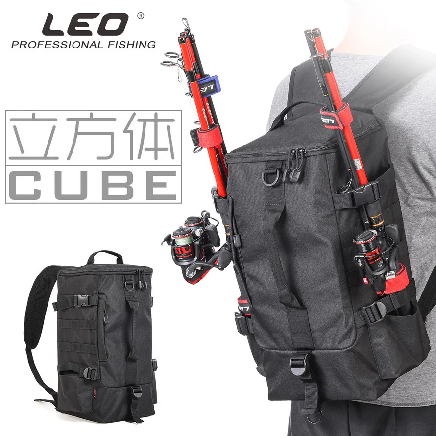 cylinder-fishing-bag-174l-messenger-bag-traveling-storage-bag-leather-facing-fishbag-anti-cut-bag-large-storage-space-rod-bag