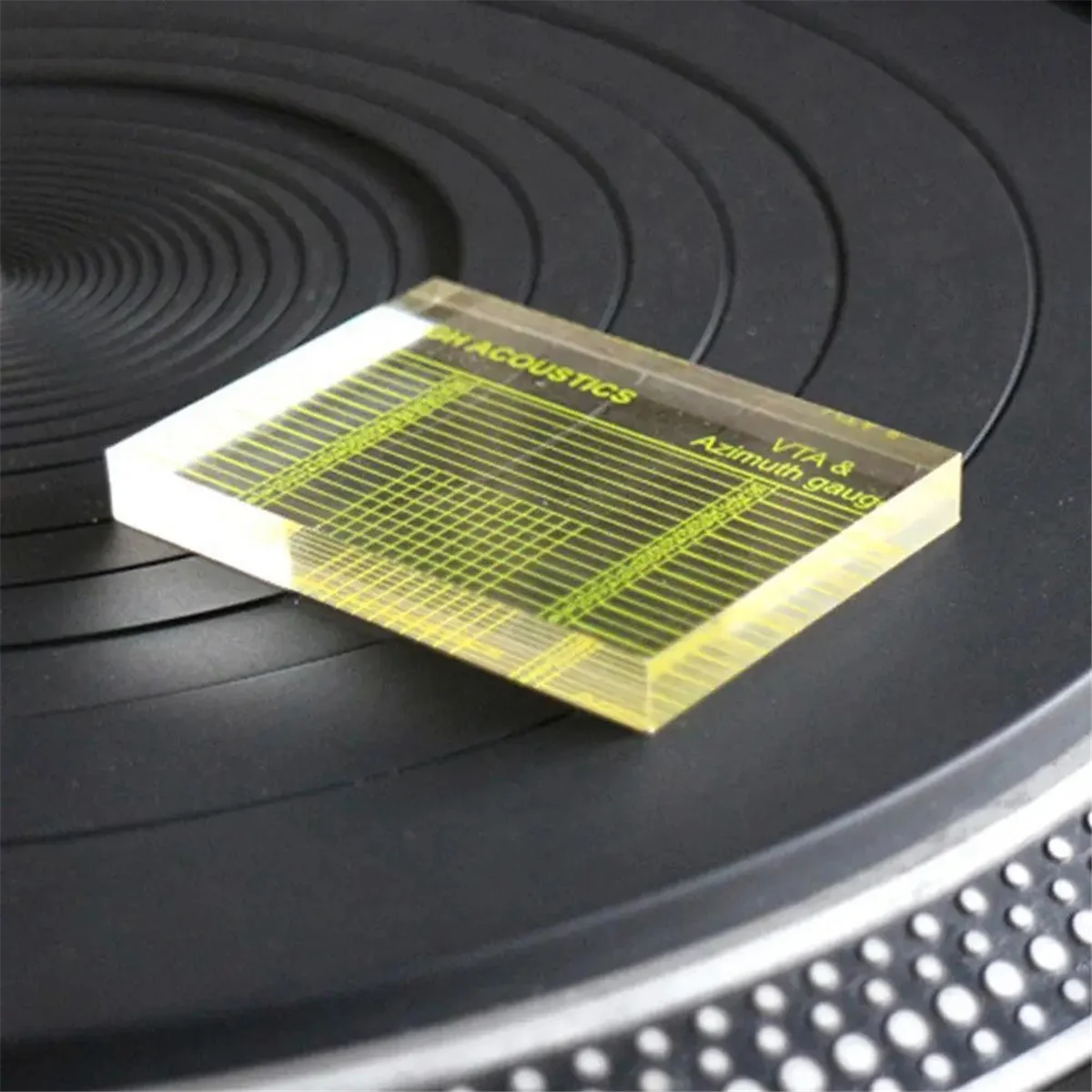T36C VTA Balance and Azimuth Adjustment Ruler Vinyl Record Player Measuring Phono Tonearm VTA/ Azimuth Ruler