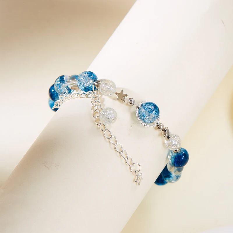 سوار بسيط مطرز بالخرز للنساء ، صائدة الأحلام الحلوة ، ريشة الفراشة ، سلسلة شرابة ، موضة الفتيات ، هدايا المجوهرات #6