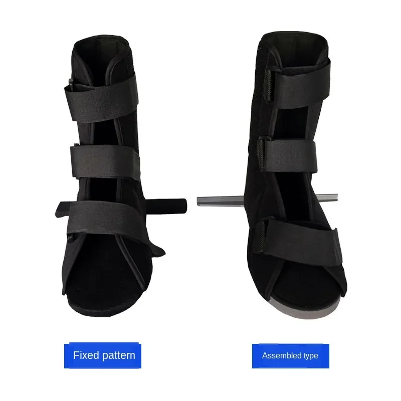 Ankle/Ankle Injury Patients with T-Straps Wooden Shoes Ankle Foot Fixed Shoes Comfortable Breathable Wooden Shoes