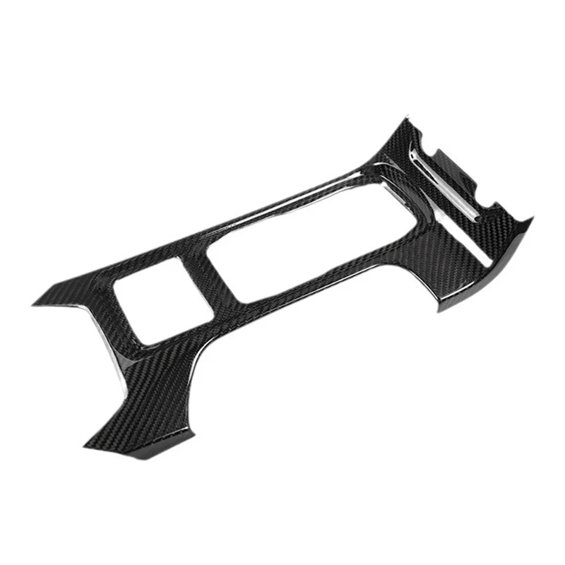 

H5-Car Gear Shift Panel Trim Really Carbon Fiber Sticker For Subaru WRX STI 2022 2023 Accessories Decorative Strip