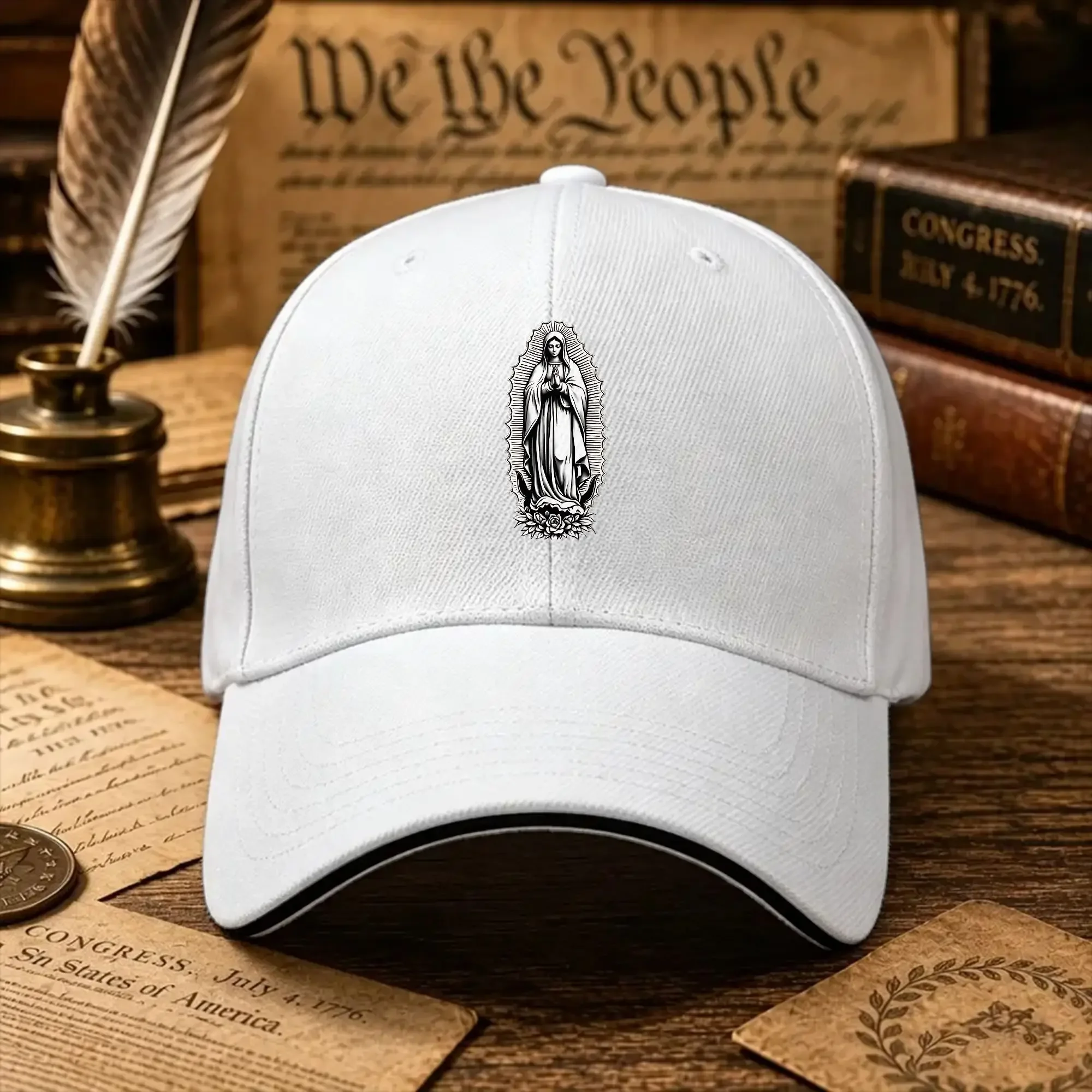 New Our lady of Guadalupe Baseball Cap  y2k Retro Men Adult Hip Hop Hats Dropshipping Design Hiking Fishing Baseball Caps