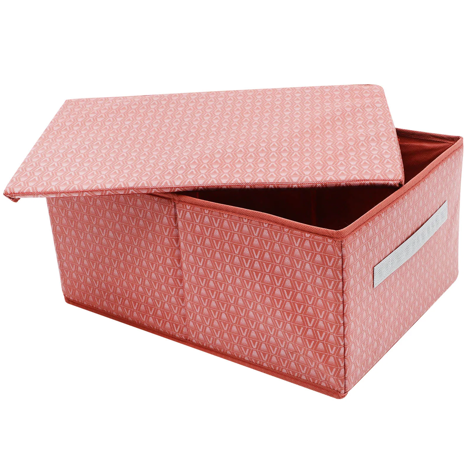 

Foldable Box Quilt Clothes ganizer Large Capacity Thick PP Material V Shaped Beige Bedroom Living Room Clothes Towel Toy Storage