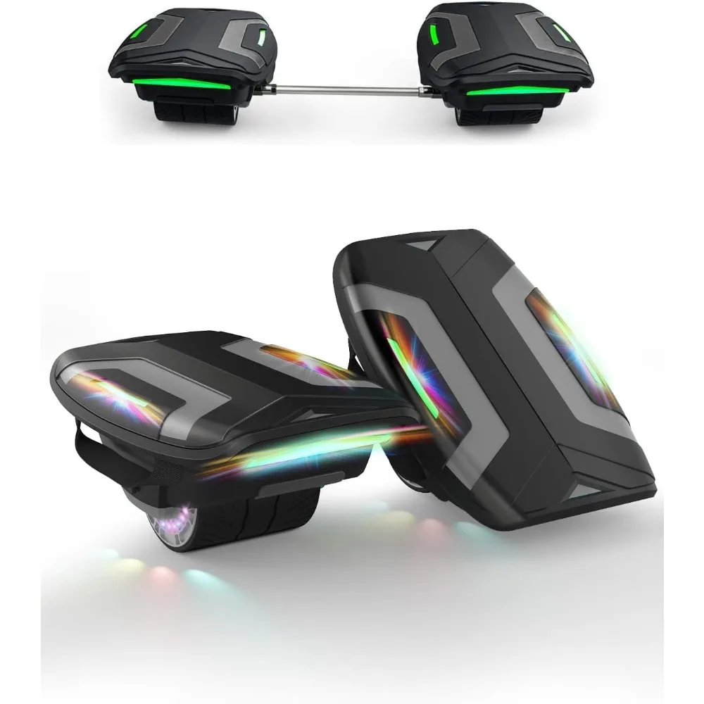 hoes Electric Hoverboard with LED Lights,UL2272 Certificated Self Balancing Scooters Hovershoes for Kids an