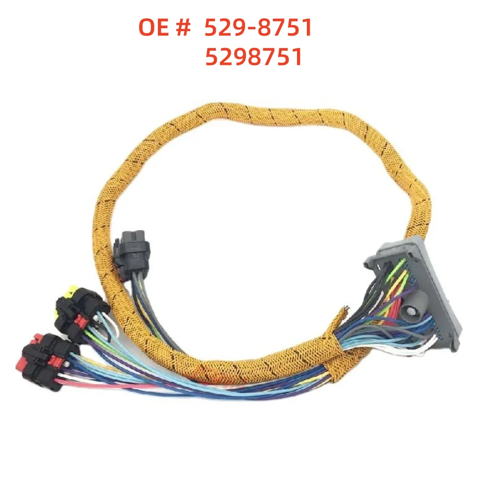 

High quality new 529-8751 5298751 320GC 323GC Engine Power Wiring Harness Wire Cable Connector For CATERPILLAR Parts Excavator