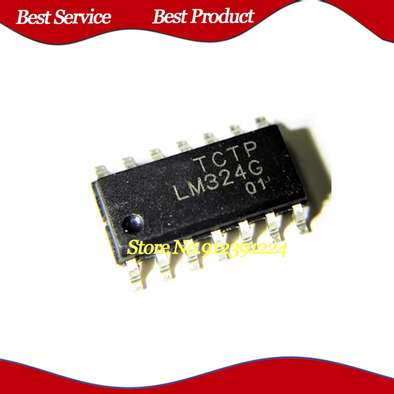 LM324G-S14-R LM324G SOP14 신제품 및 오리지널 재고, 로트당 10 개