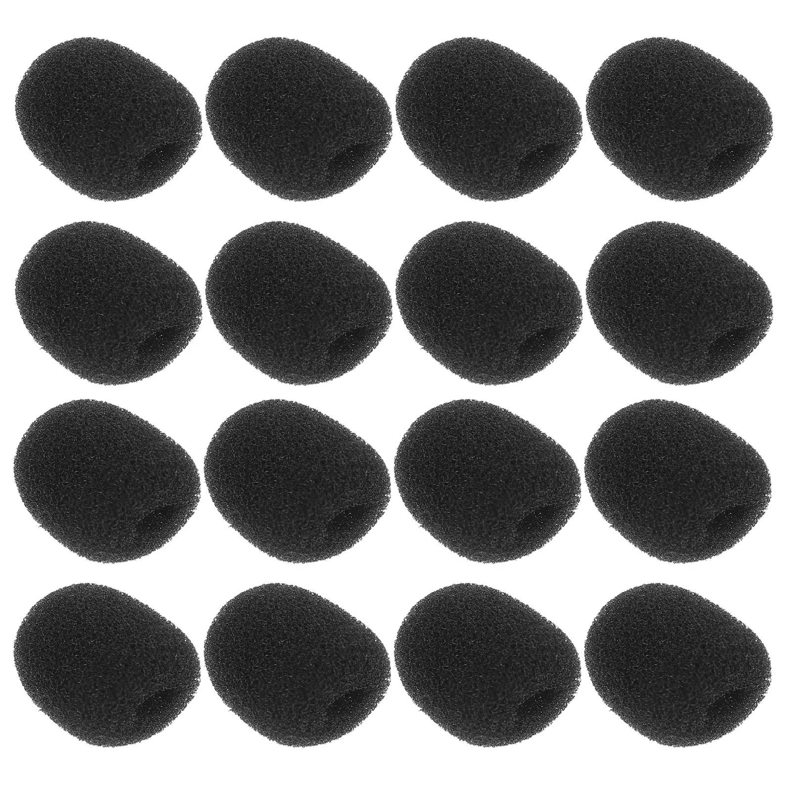 

20Pcs Microphone Covers Replacement Sponge Windscreens Stage Mic Cover Noise Reduction Mic Accessory Microphone Covers