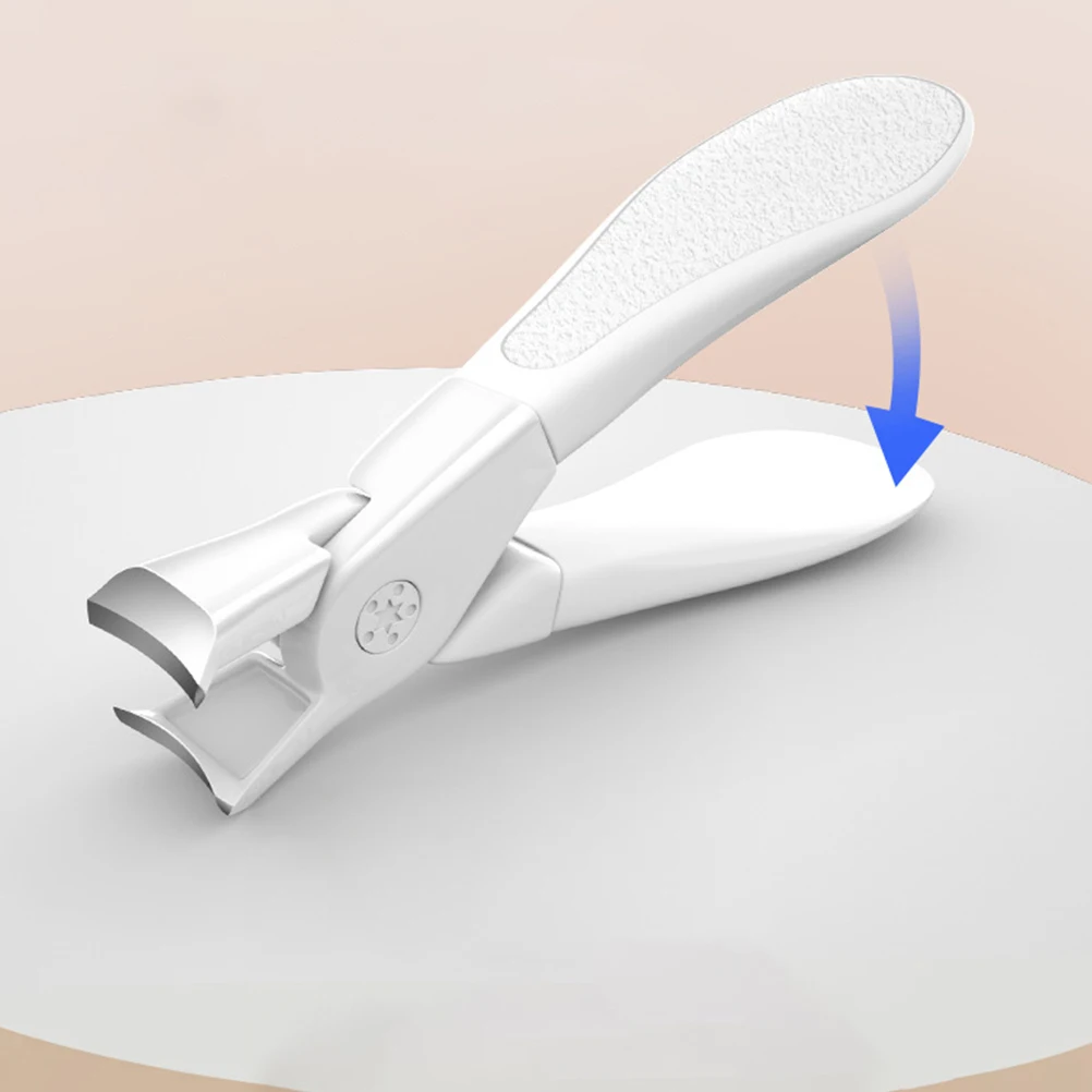 

Stainless Steel Nail Clipper Sturdy Metal Fingernail Toenail Clipper Portable Manicure Pedicure Cutter Nail Clippers for Toenail