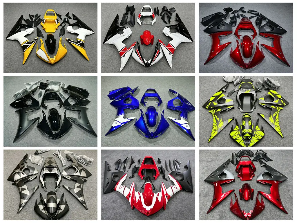 4 Gift new ABS fairing kit for Yamaha YZF600 R6 2003 2004 2005 car accessories can be customized