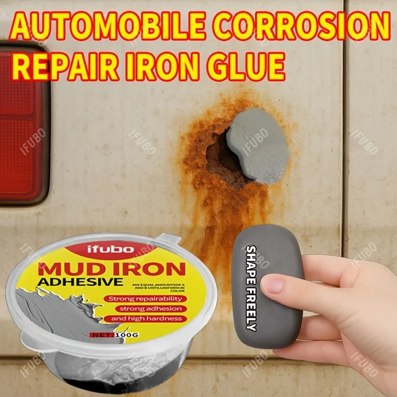Car Leak Repair Adhesive: Flexible Putty for Roof Rust Holes & Metal Cracks Sealing