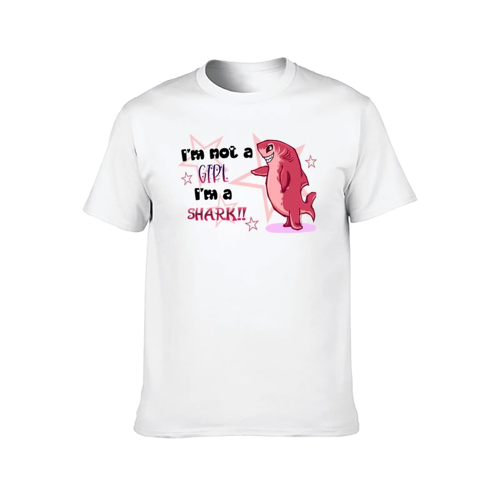 I'm not a GIRL I'm a SHARK!! - Nimona T-Shirt t shirts for man cotton funny man t shirt luxury T-Shirt