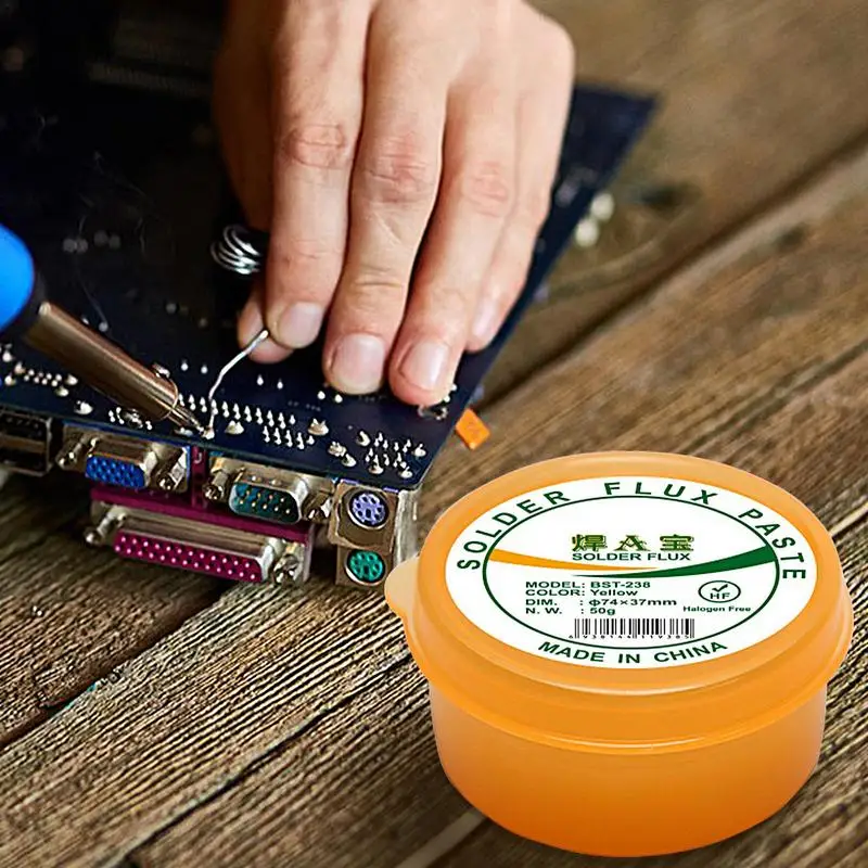 

Solder Flux Paste Electrical Soldering Flux Rosin Soldering Flux Paste Tinning & No Clean Flux Multifunctional Welding Supplies