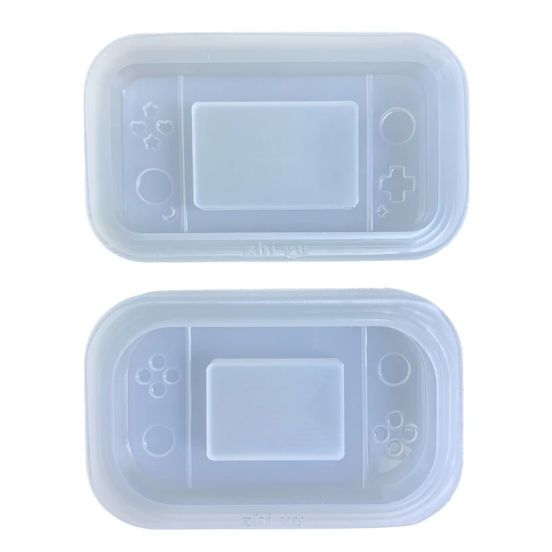 

Clear Quicksands Games Console Silicone Molds Shaker Oil UV Resin Epoxy Keychain Mold For DIY Pendant Jewelry Making