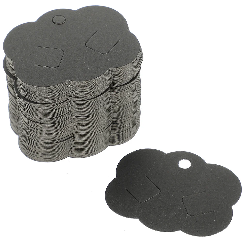 

200 шт., карты для демонстрации ожерелья, крафт-бумага, ювелирные карты для серег, браслетов, упаковки ювелирных изделий, упаковка для ключей