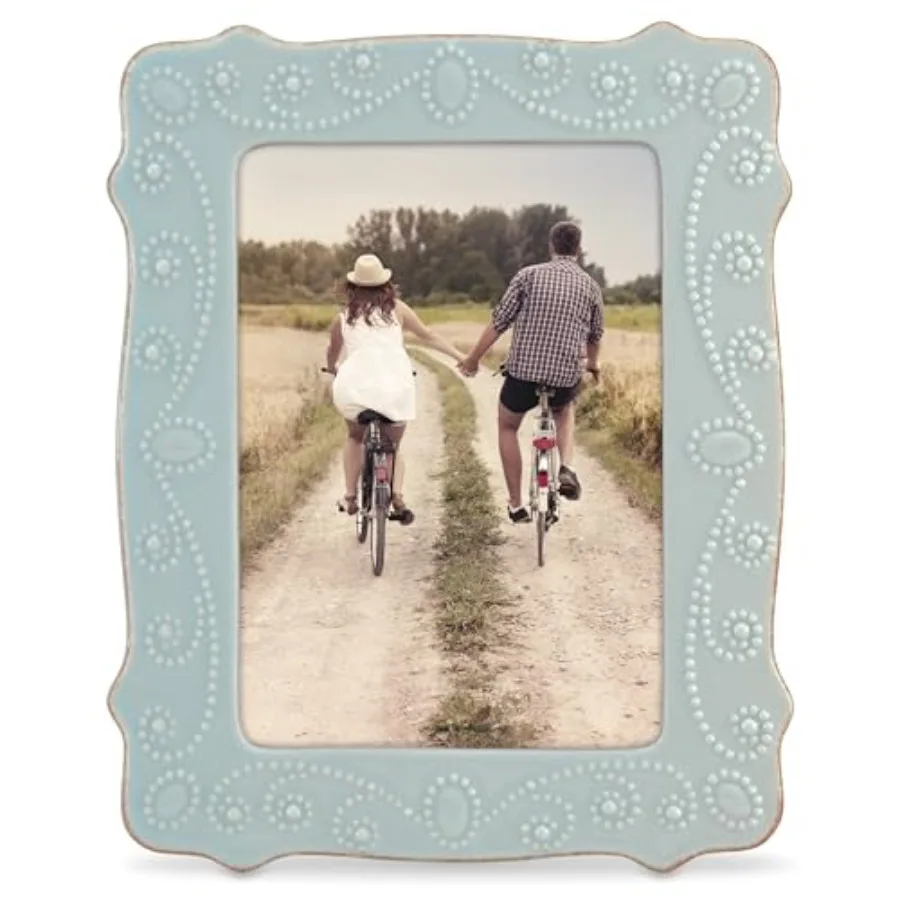 

Французская рамка Perle Ice Blue 5" X 7" - 869601