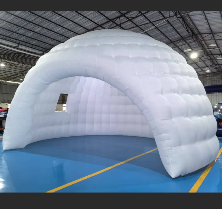 الفناء الخلفي نفخ نادي خيمة النادي الليلي حفلة نفخ ديسكو ضوء نفخ ملهى ليلي LED خيمة