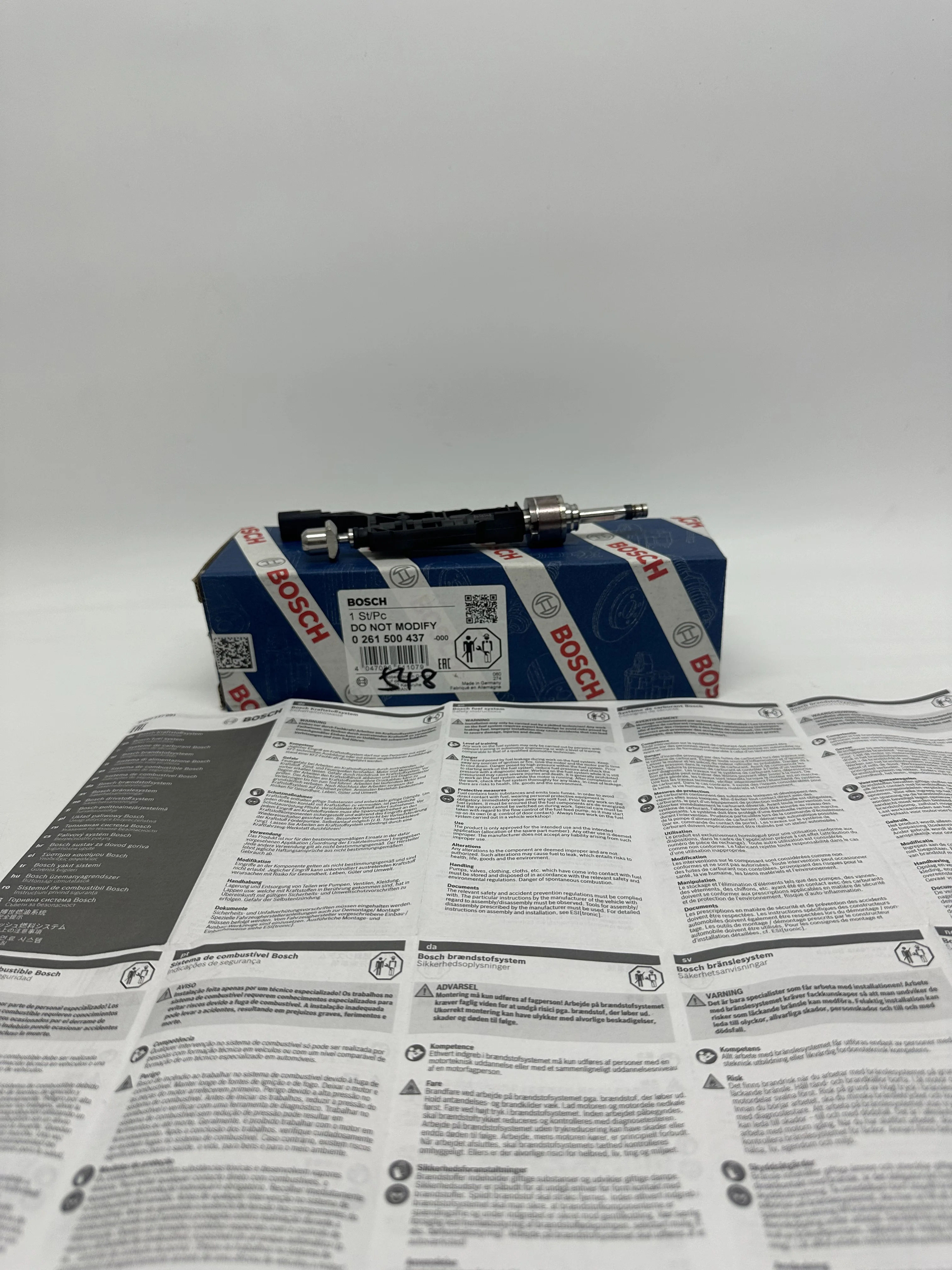 

13538656548, 0261500437, Fuel injector for BMW F45,49, F52, G20, G28, G30, G32, G38, G08, G12, G1 with VIN check