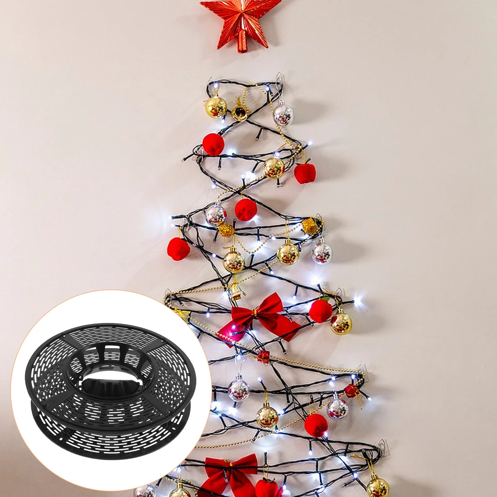 

Christmas Lights Storage Reel Cord Organizer Light Holder Cable Reel Extension Cord Winder Spool for String Light