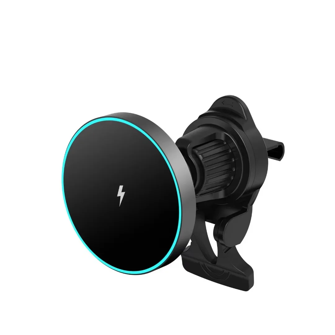 Universal 15W MagSafe Car Mount Charger - Magnetic Wireless Charger for iPhone 17/16/15/14/13 Dashboard & Windshield Mount