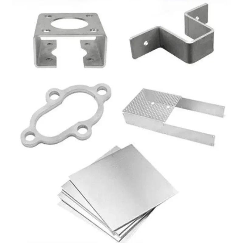 5052 Aluminum Sheet Plate 1-8mm Thick, Custom Cut CNC Machining Stock for Bracket Gasket Marine Automotive Signage DIY