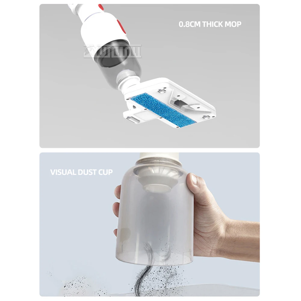 Household  Handheld Vacuum Cleaner High Suction Power Portable Electric Wireless Vacuum Cleaner