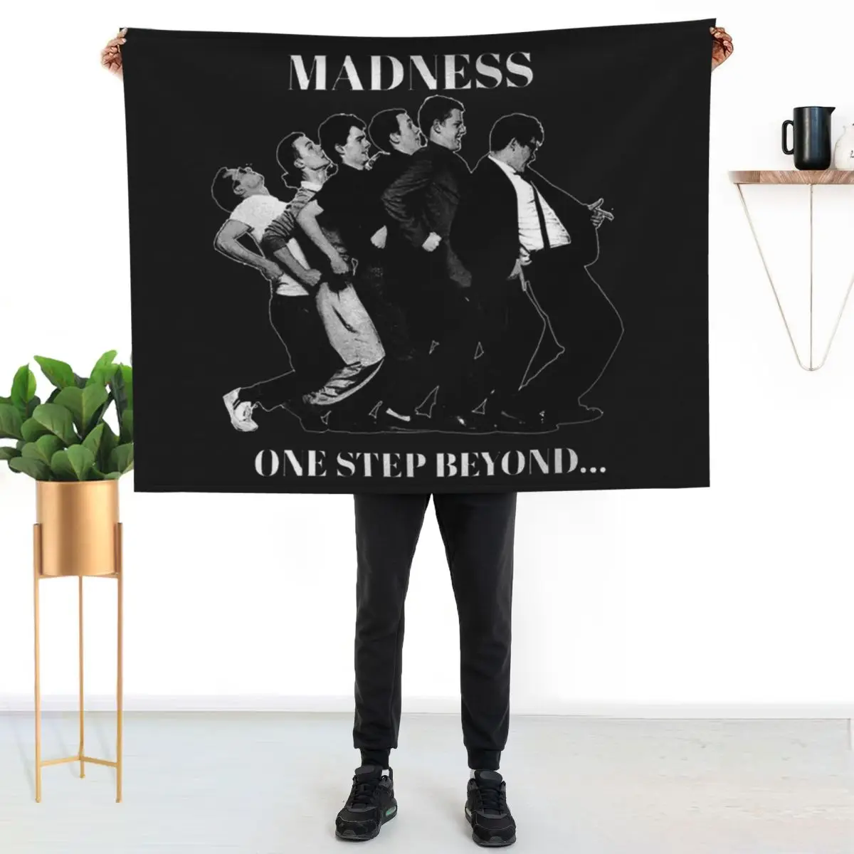 One Step Beyond 79 Throw Blanket Sofa Throw Luxury Throw for sofa wednesday Soft Plush Plaid Retros Blankets