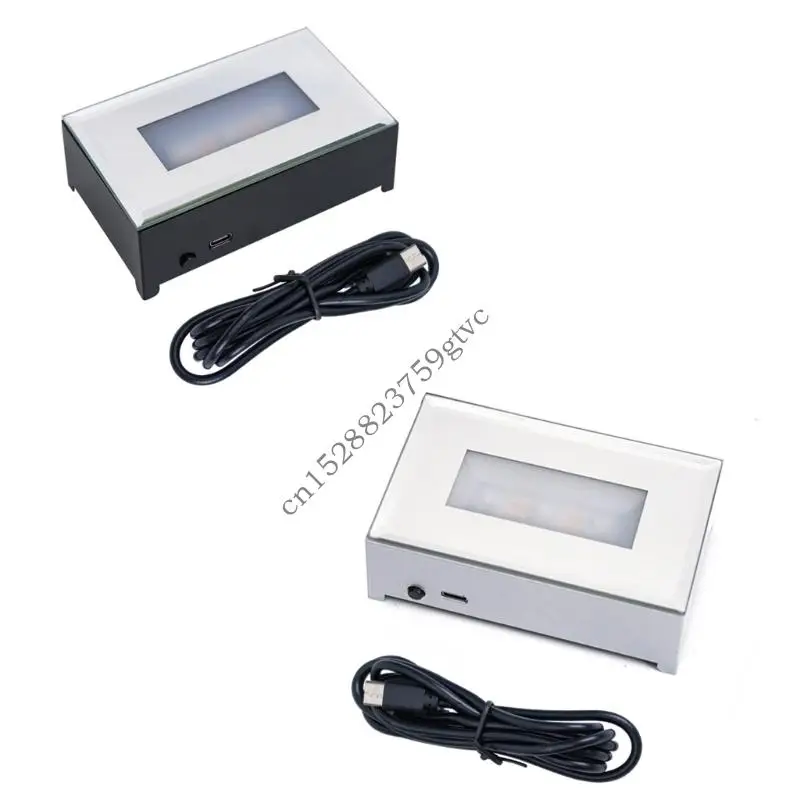 

Energy Efficient Rectangular 3D Engraved LED Light Base with Adjustable Colors USB Powered for Versatile Applications D0UF