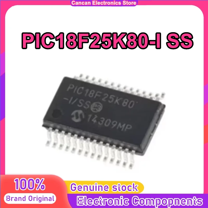 

PIC18F25K80-I/SS PIC18F25K80-I PIC18F25K80 PIC18F25K PIC18F IC Chip SSOP-28 in stock